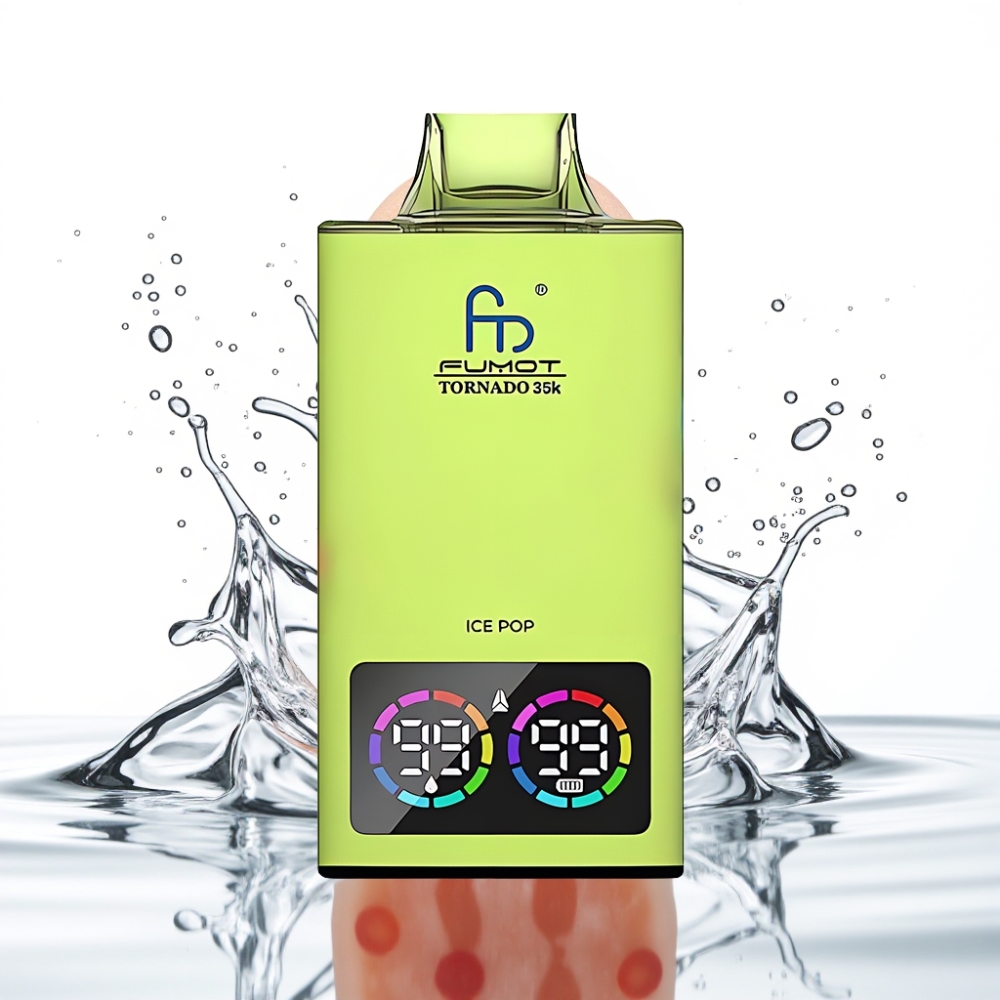 Fumot Tornado 35K Ühekordne Vape Ice Pop Topeltvõrk RGB 15ml