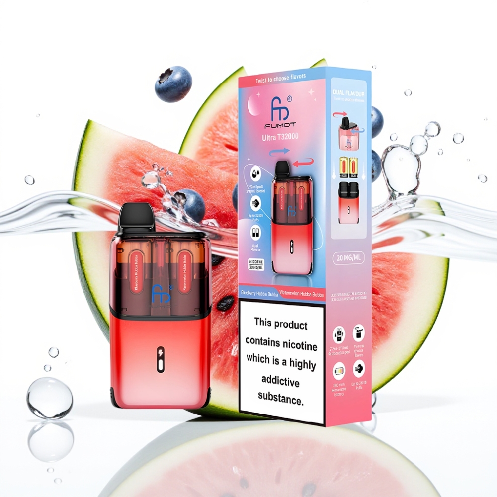 Fumot Ultra T32000 Suupistevaik Mustikas-Watermelon (32000 tehingut 24ml 20mg)