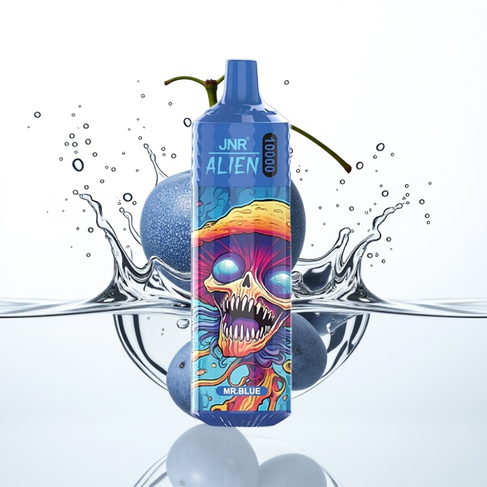 JNR Alien 10000 Puffs Disposable Vape Härjanis Sinine