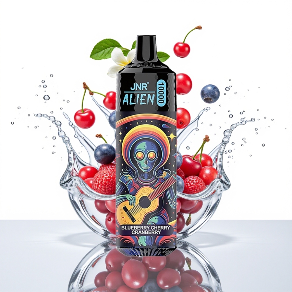 JNR Alien 10000 Suts Mustikas Kirss Jõhvits 850mAh RGB LED