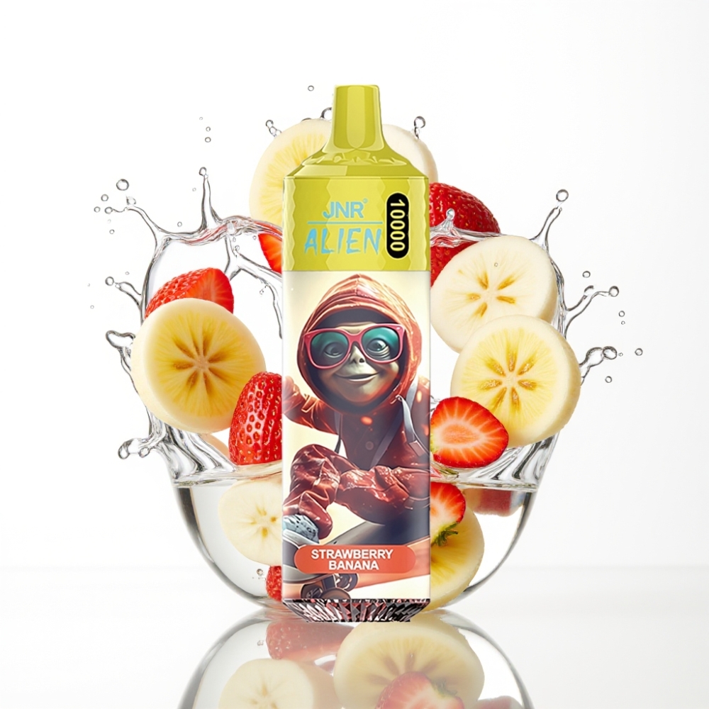 JNR Alien 10000 Sutsud (Maasikas-Banaan) – 850mAh RGB Type-C