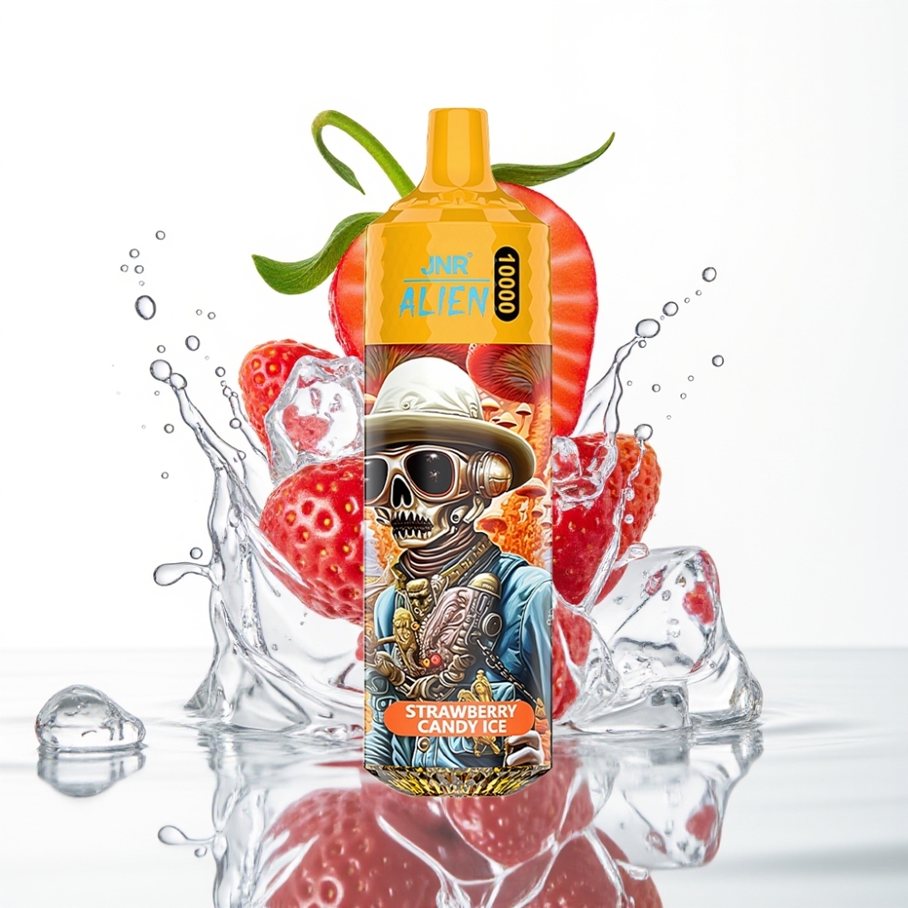 JNR Alien 10000 Sutsud Maasikakommi Jää 850mAh RGB