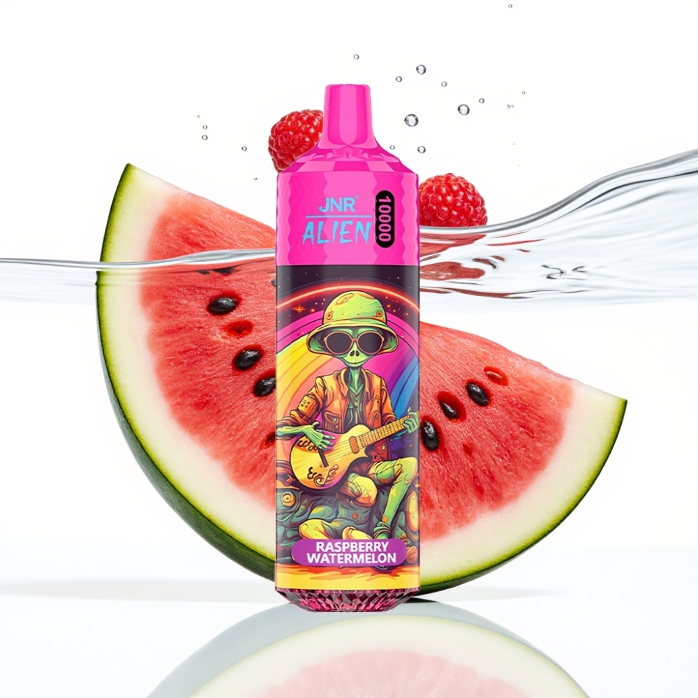 JNR Alien 10000 Sõnge (Vaarikas-Arbuus) 850mAh LED RGB