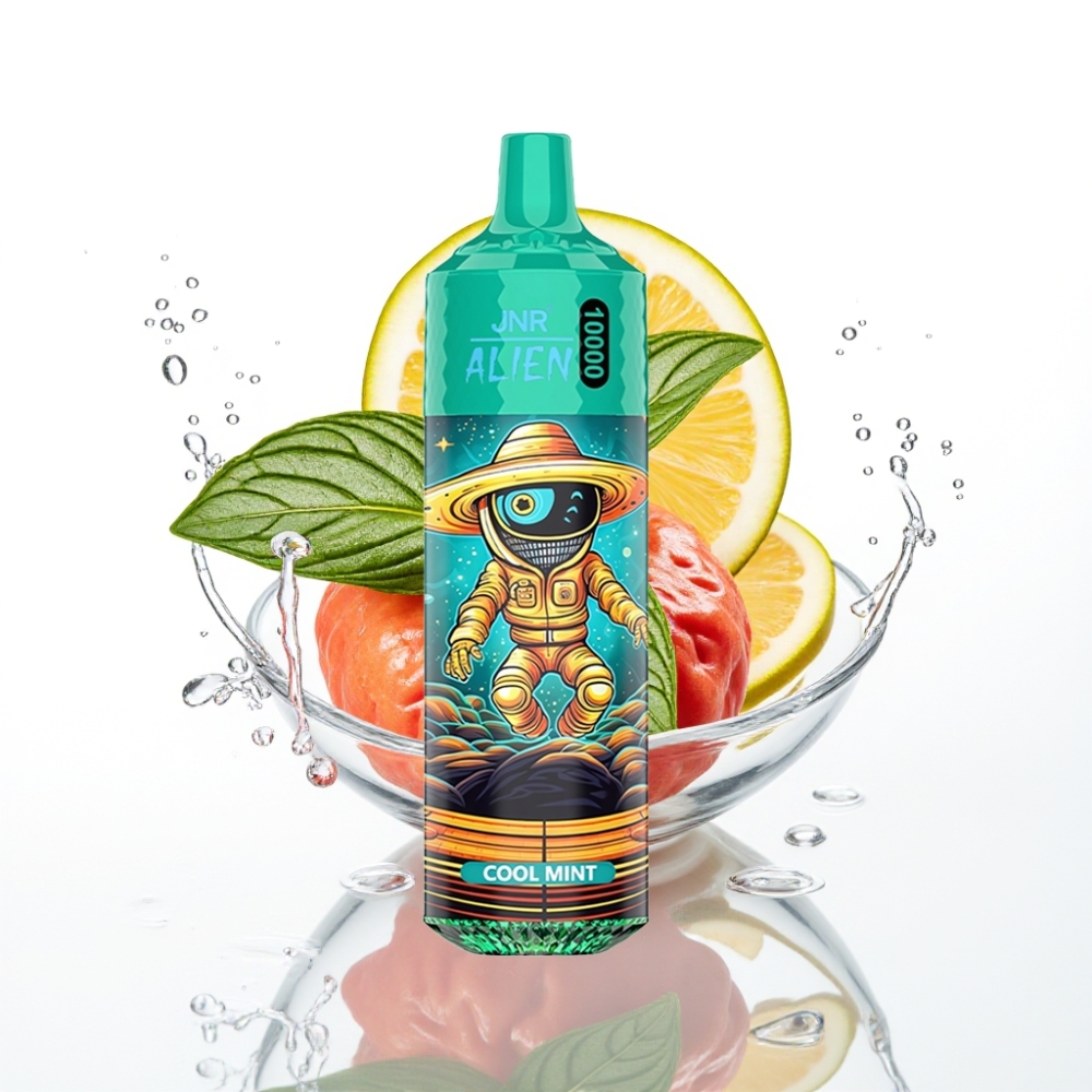 JNR Alien 10000 Sõud (Cool Mint) – 850mAh 20ml RGB