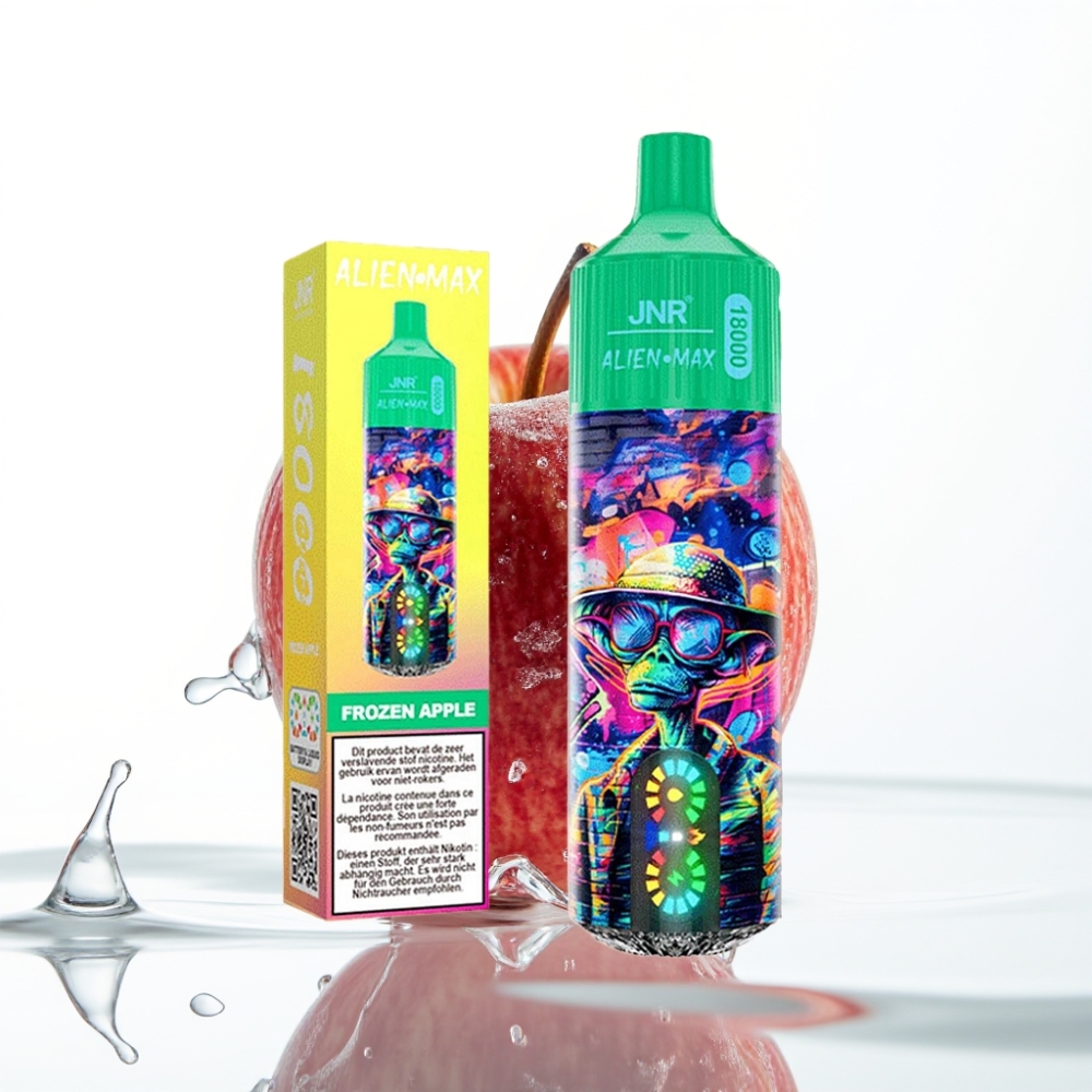 JNR Alien Max 18000 Puffs Dual Mesh Külm Õun