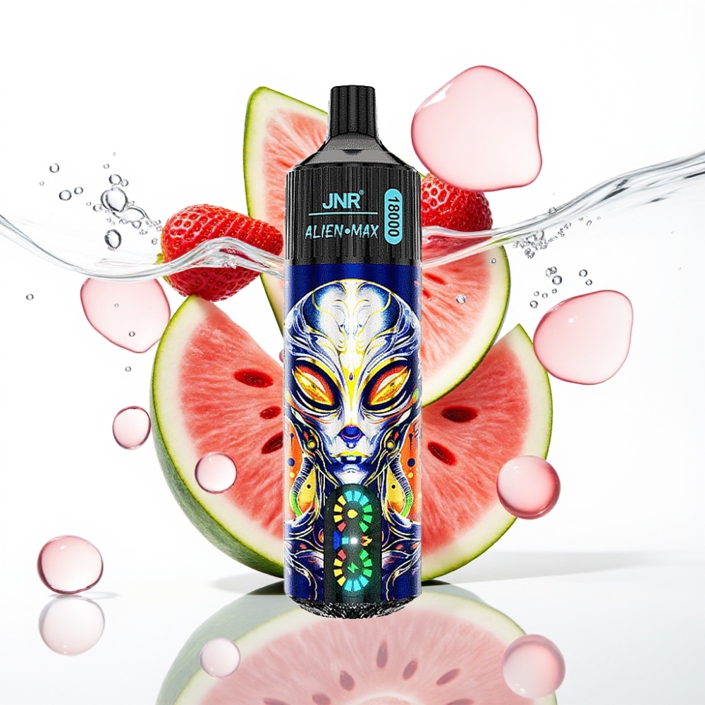 JNR Alien Max 18000 Soods Dual Mesh Maasikas-Arbuus Mullikumm