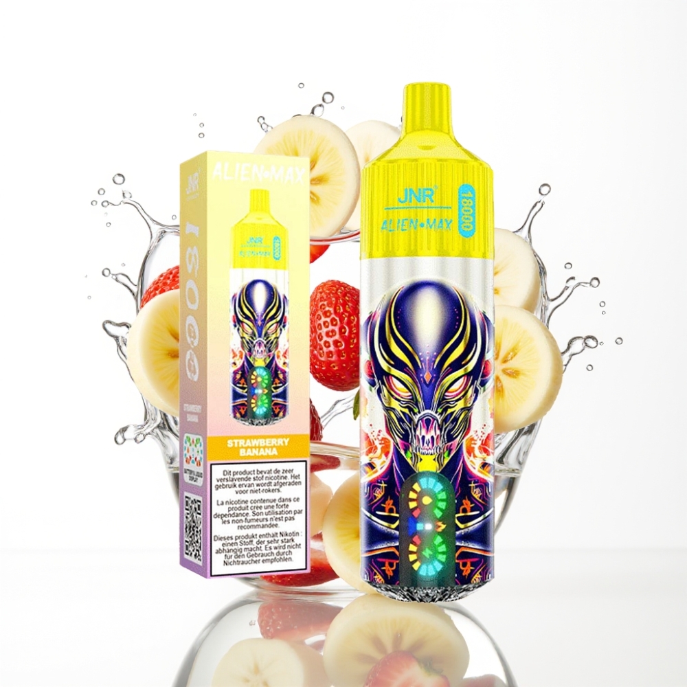 JNR Alien Max 18000 Sügavik Maasikas-Banaan