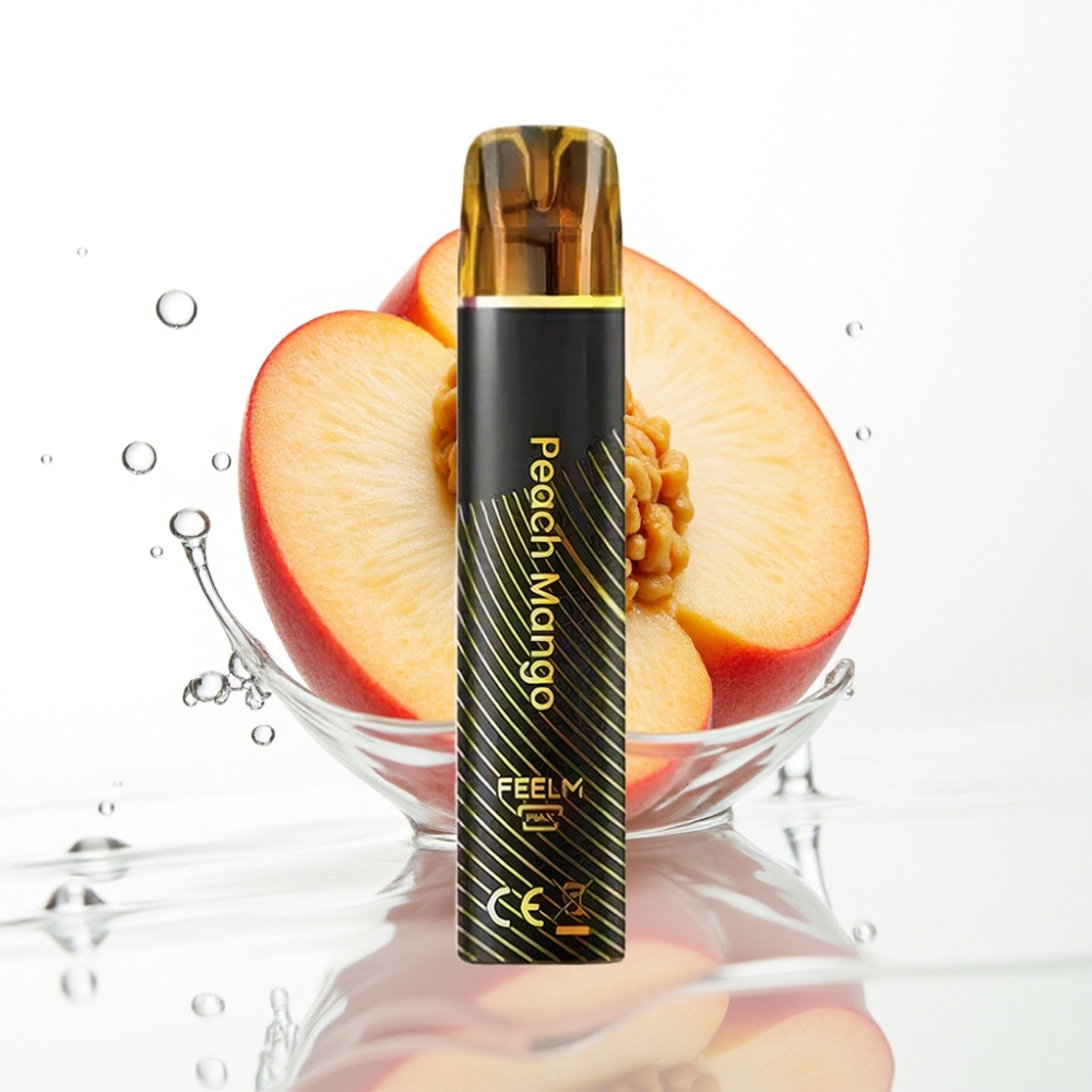 JNR BlackGolden 600+200 Puffs Vape Virsik-Mango