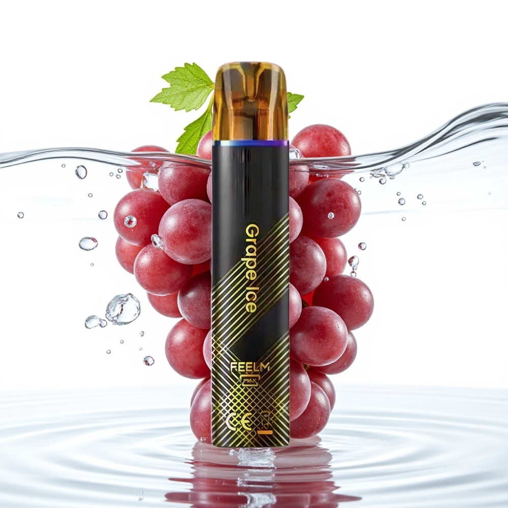 JNR BlackGolden 600+200 Puhangut Viinamarja Jää Disposable Vape