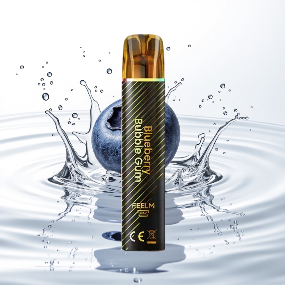 JNR BlackGolden 600+200 Puhu Disposable Vape Mustikas Mullikumm