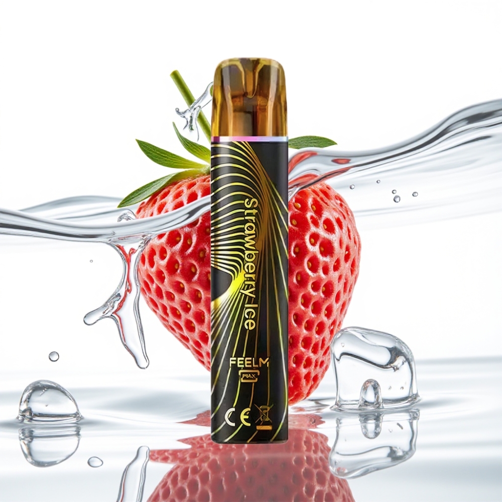 JNR BlackGolden 600+200 Suitsu Disposable Vape Maasikajää