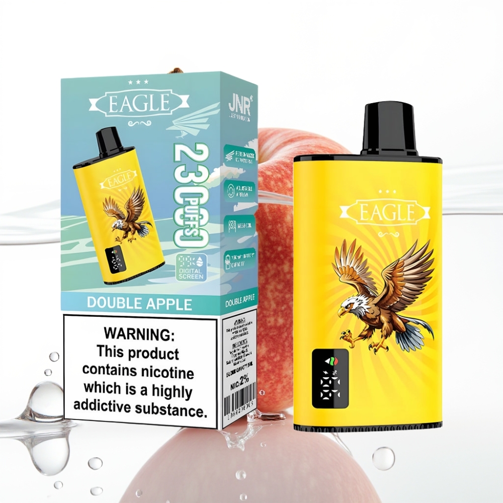 JNR EAGLE Smart 23000 Mahutav Disposabel Vape Kahekordne Õun