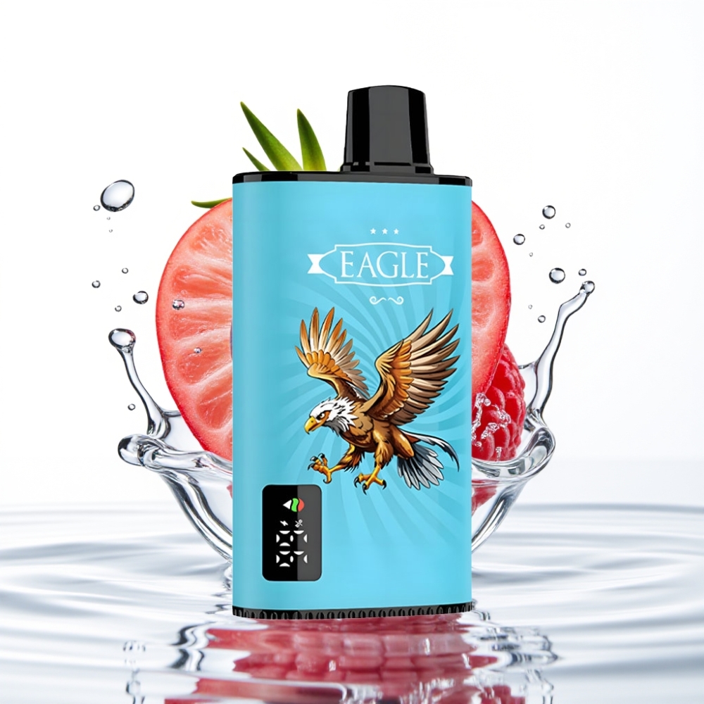 JNR EAGLE Smart 23000 Nikotiin 2 Mustikas-Hapukas Vaarikas Digitaalekraan 750mAh