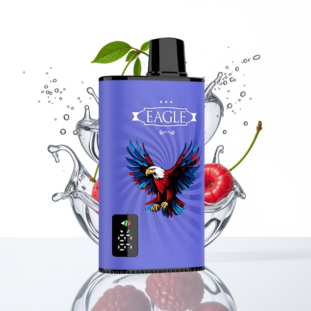 JNR EAGLE Smart 23000 Sõnge Disposabel Vape Sinised Vaarikad-Kirsid