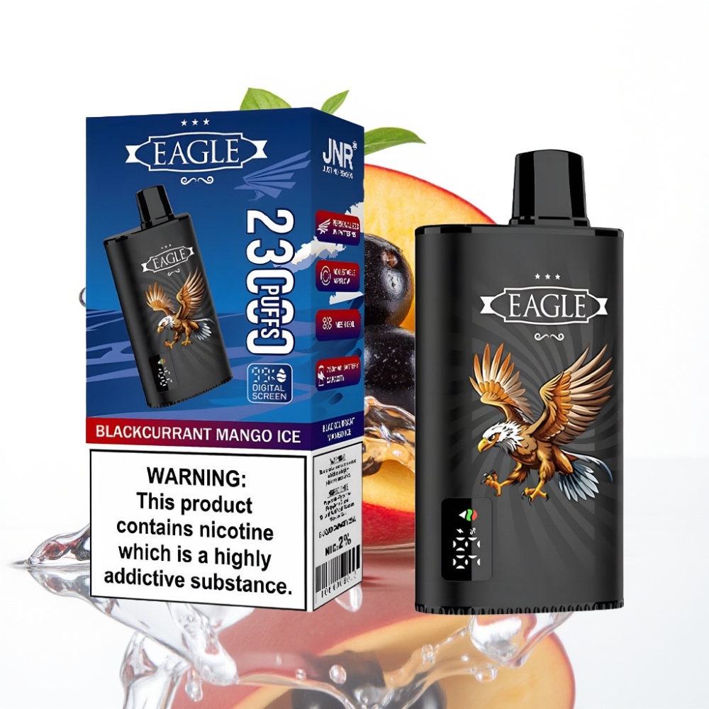 JNR EAGLE Smart 23000 Sõnu Mustsõstar-Mango Jää Disposable Vape