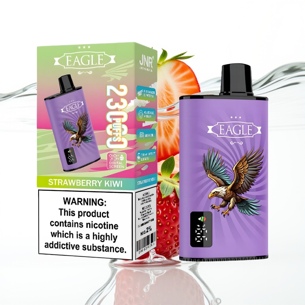 JNR EAGLE Smart 23000 Sõnu Ühekordne Vape Maasika-Kiivi