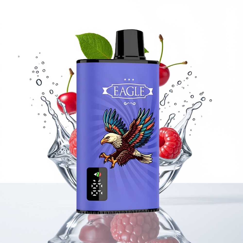 JNR EAGLE Smart 23000 Tõmmet Digitaalekraaniga 25ml Mustikas Vaarikas Kirs