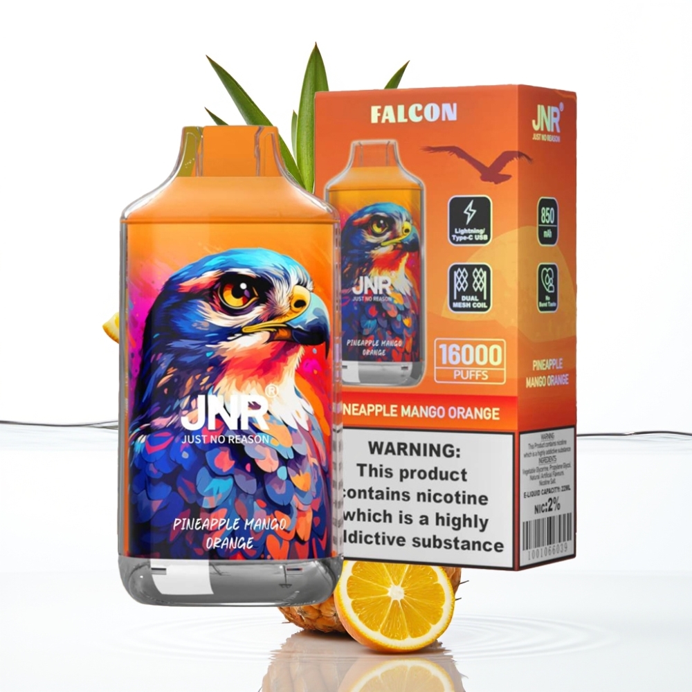 JNR Falcon 16000 Puffs Ananass-Mango-Apeldisin 850mAh 22ml