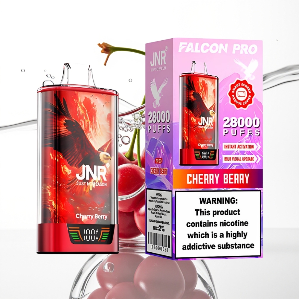 JNR Falcon Pro 28000 Ühekordne Vape Kirsi-Marja