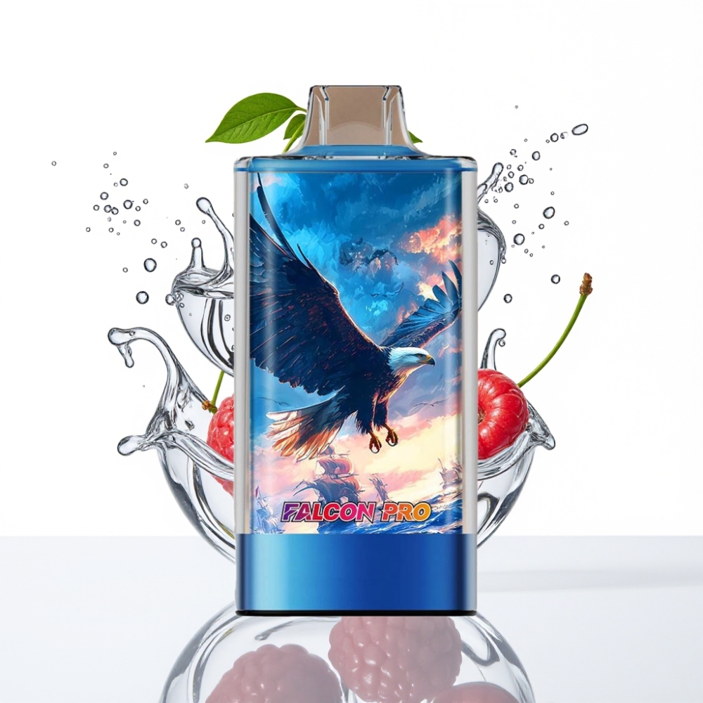 JNR Falcon Pro 28000 Ühekordne Vape Sinine Vaarik-Kirsipunane