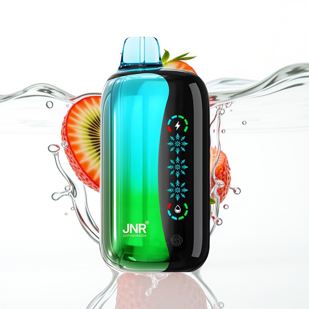 JNR Flex Ice 21000 Puhangut Maasik-Kiivi Jääreguleeritav 26ml 12 Ohm Dual Mesh