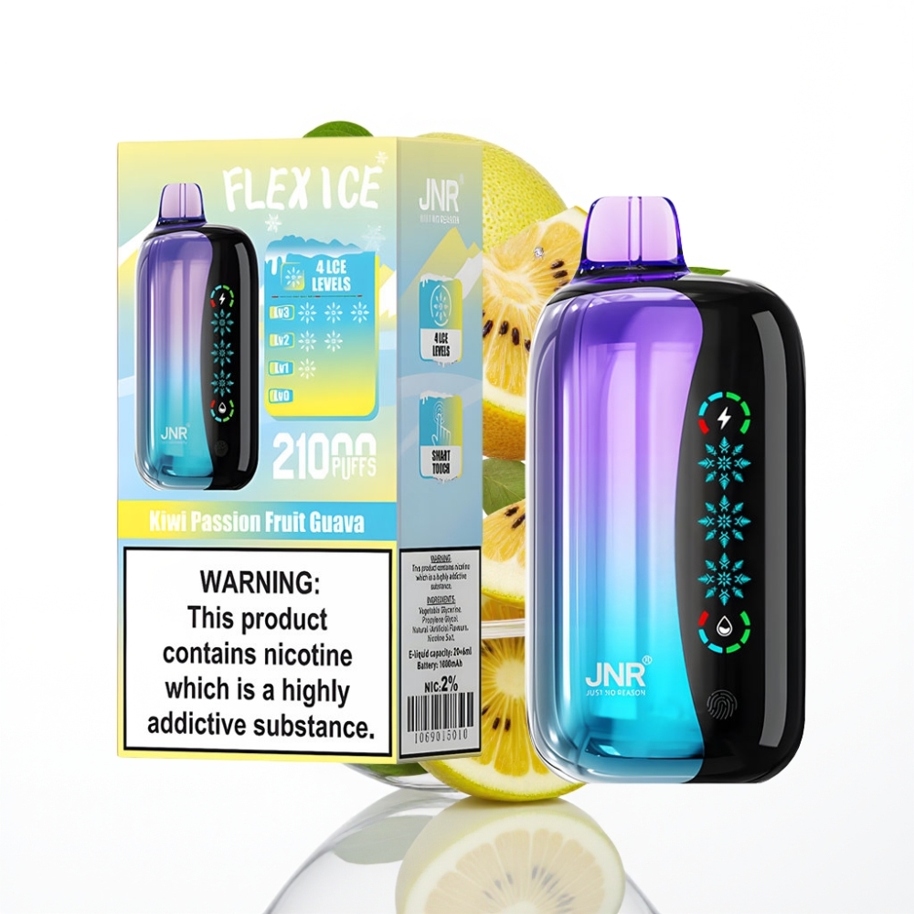 JNR Flex Ice 21000 Puhkud Süstaviljak-marjavili 26ml Tuule reguleeritav