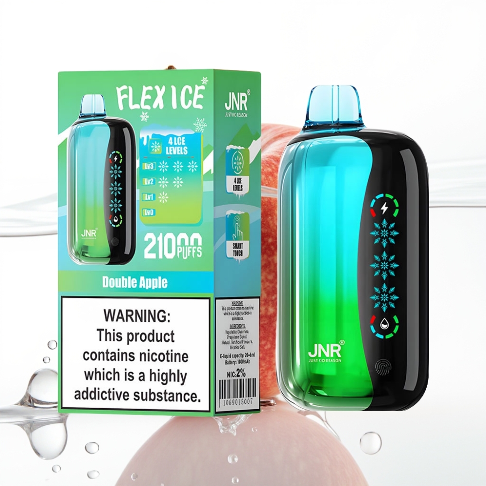 JNR Flex Ice 21000 Sõnge Õun 26ml 12 Ohm Tuult Reguleeritav