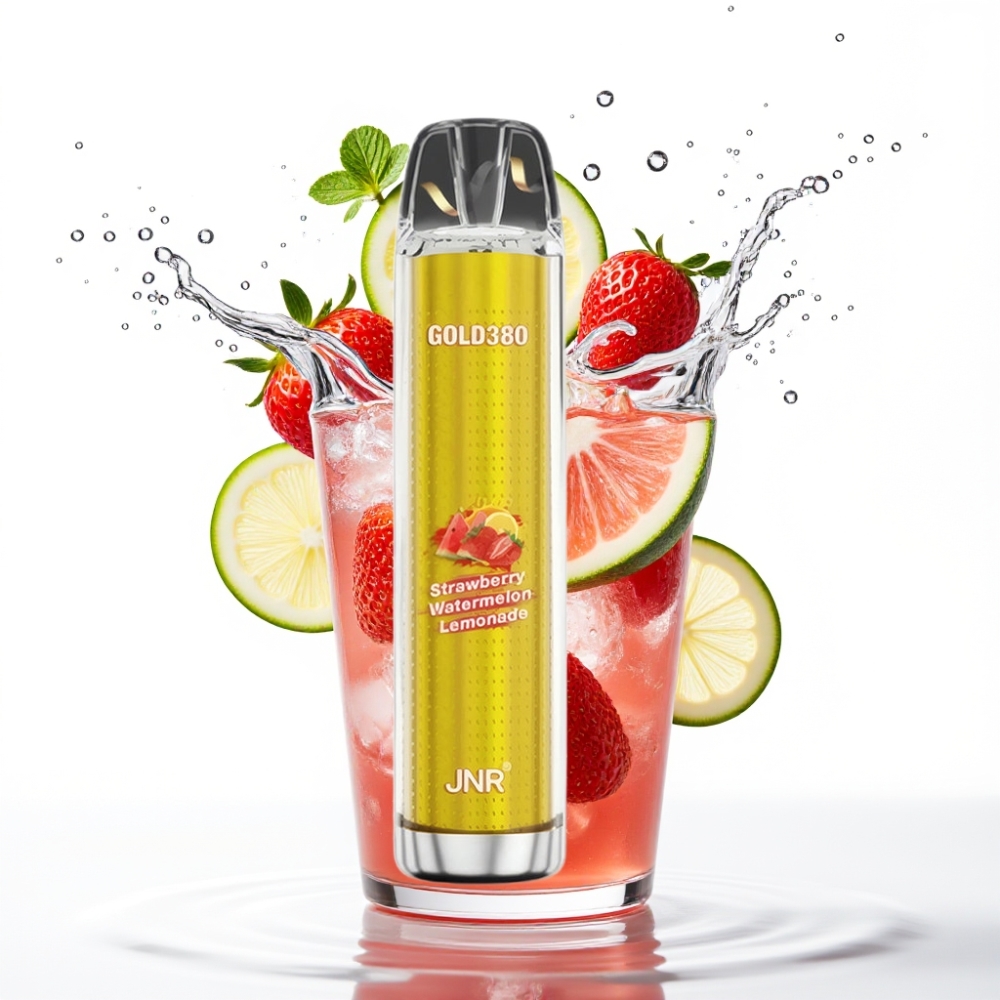 JNR Gold380 6000 Puffs Maasika-Arbuusi-Limonadisuitsu