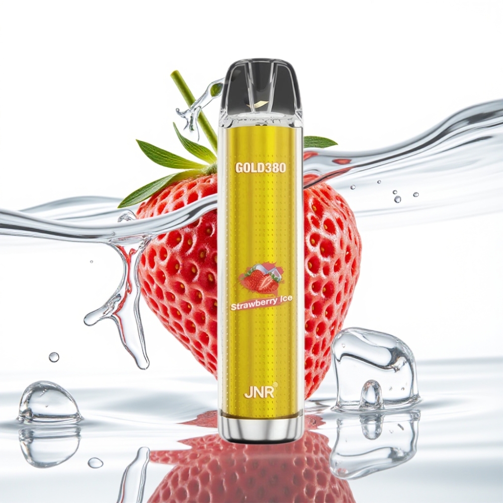 JNR Gold380 6000 Pähklid Disposable Vape Maasikajää