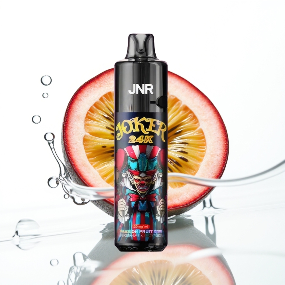 JNR Joker 24K Puffs Disposable Vape 2+10ml Marakvija-Kiivi