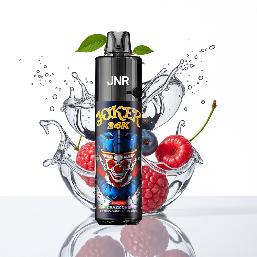 JNR Joker 24K Puffs Laaditav Pod-süsteem (Sinised Vaarika-Kirsid) 24000 Puffi 2 Nikotiini