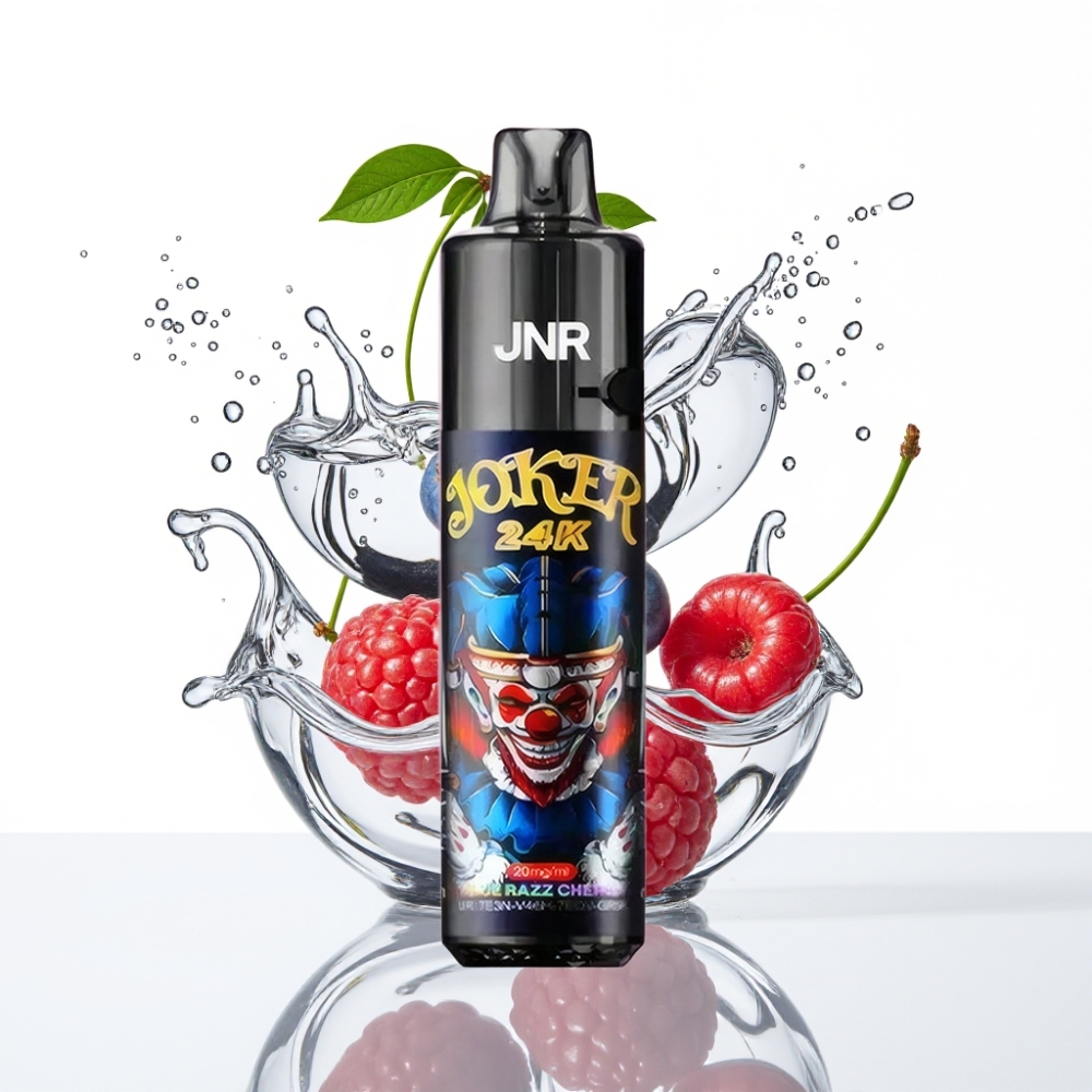 JNR Joker 24K Puffs Laaditav Pod-süsteem (Sinised Vaarika-Kirsid) 24000 Puffi 2 Nikotiini