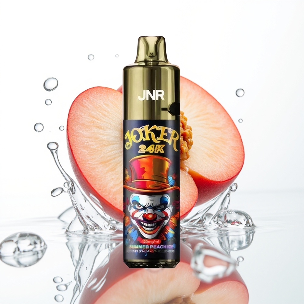 JNR Joker 24K Puffs Lahtisestav Vape Suvine Virsikujää 2 10ml 800mAh