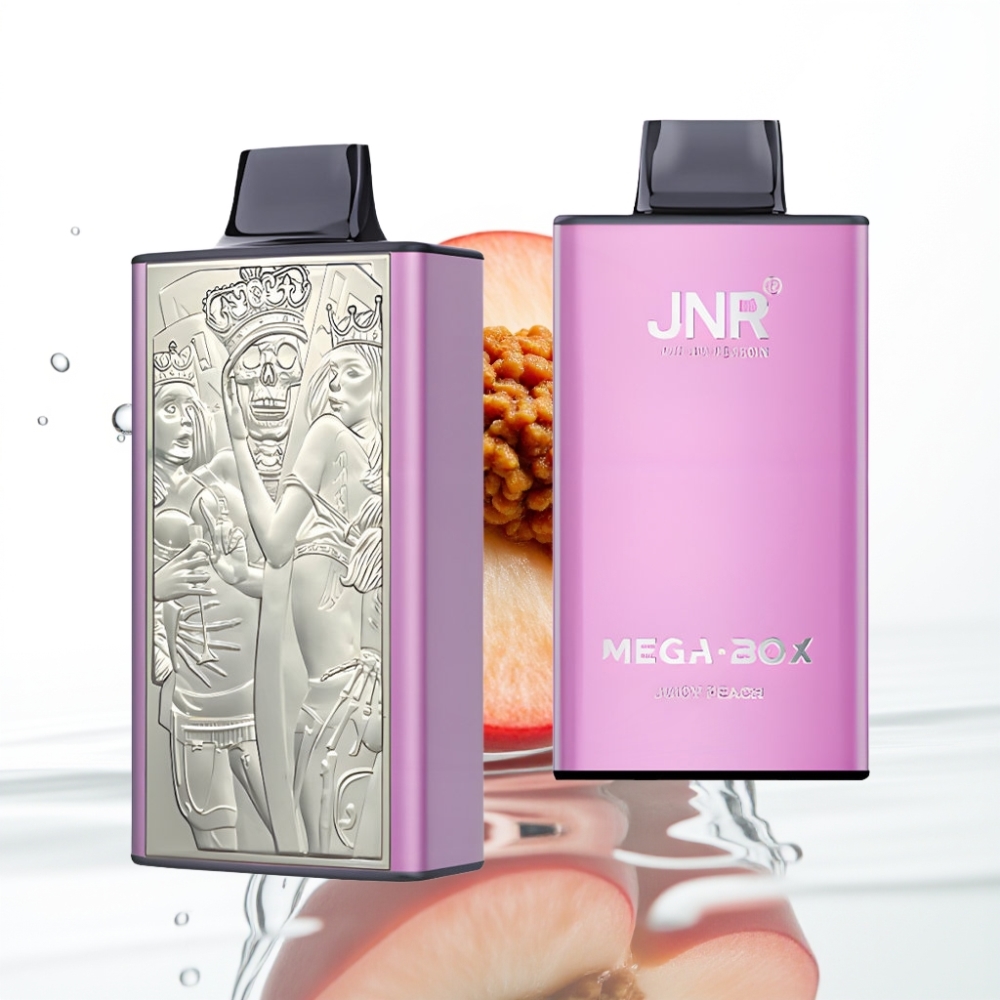 JNR Mega Box 25000 Lööki Disposabel Vape Mahlasõline Virsik