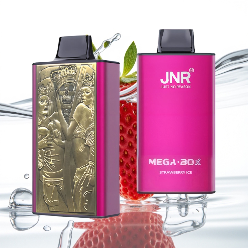 JNR Mega Box 25000 Pihust Disposabel Vape Maasikajää