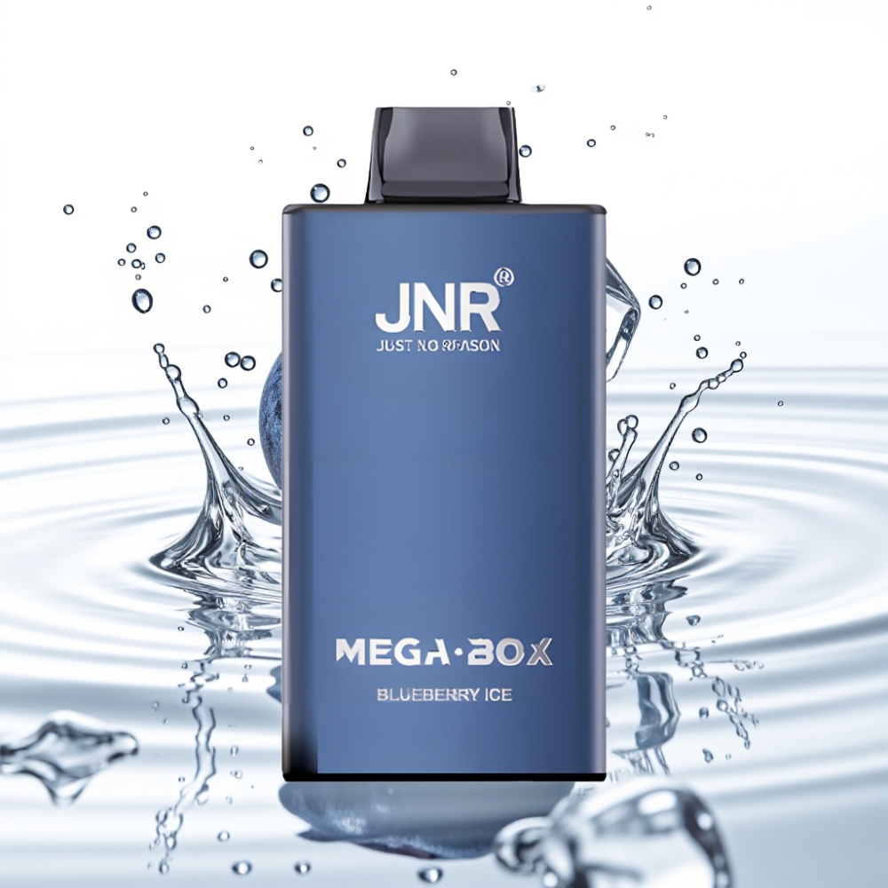 JNR Mega Box 25000 Puff Mustikas-Jää Disposabel Vape