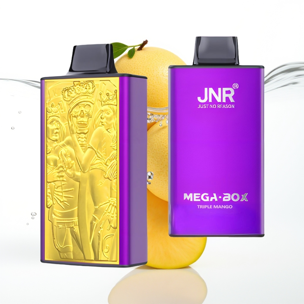 JNR Mega Box 25000 Puffs Kolmik-Mango