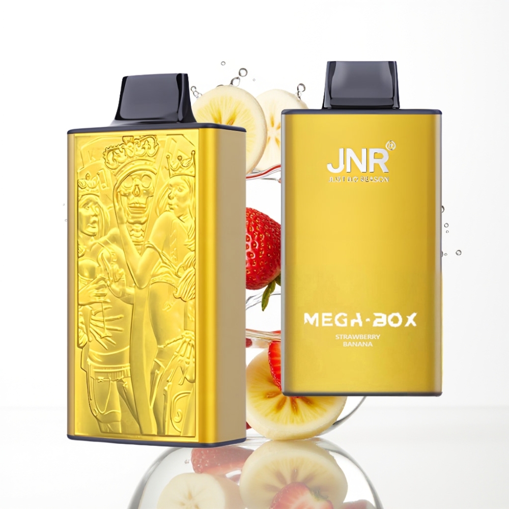JNR Mega Box 25000 Põhku Disposabel Vape Maasikas-Banaan