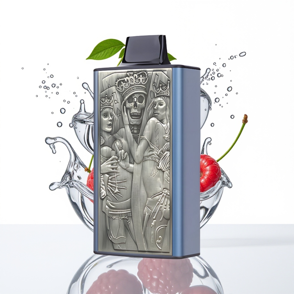 JNR Mega Box 25000 Pöhku (Sinine Razz-Kirsik)