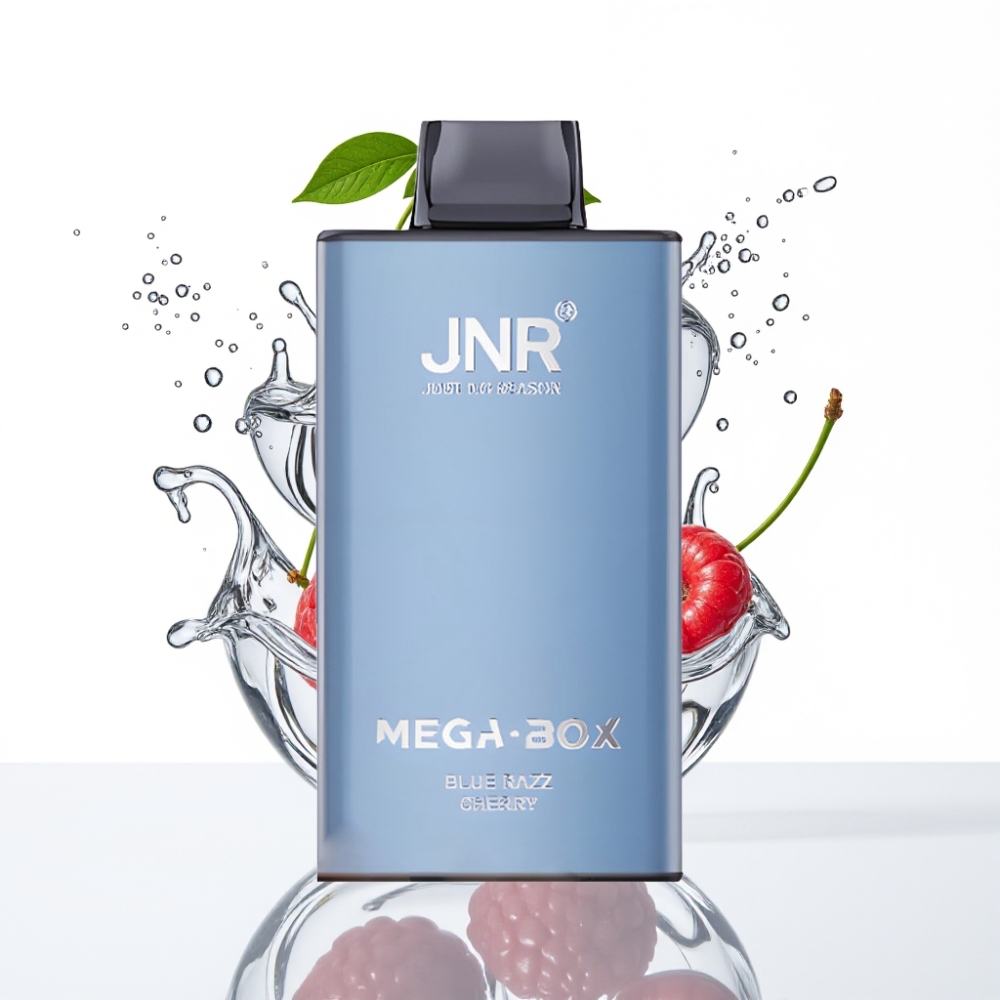 JNR Mega Box 25000 Pöhku (Sinine Razz-Kirsik)