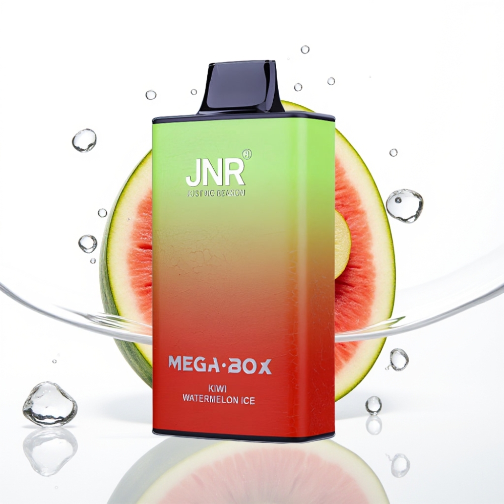 JNR Mega Box 25000 Sõnge Ühekordne Vape (Kivi-Arbuusi Jää)