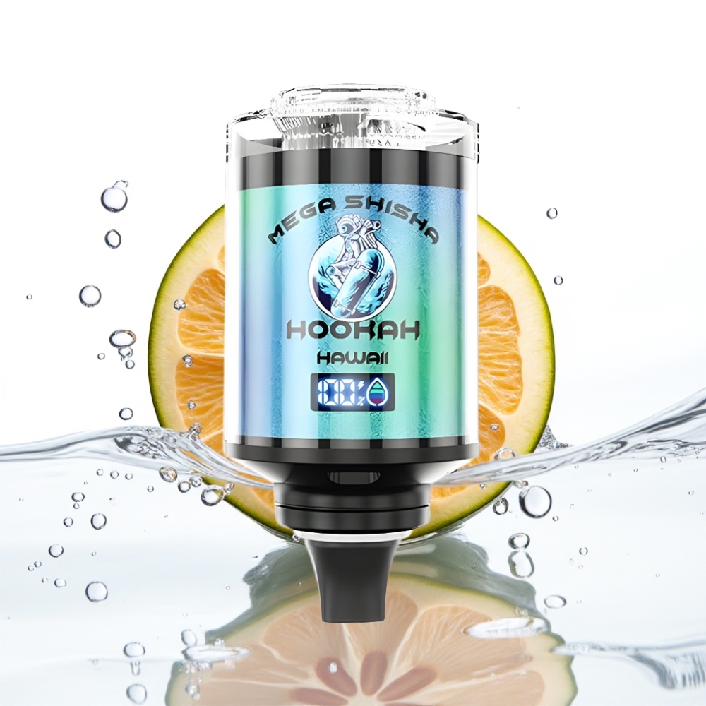 JNR Mega Shisha Hookah 100K Laualühik 2200mAh Hawaii