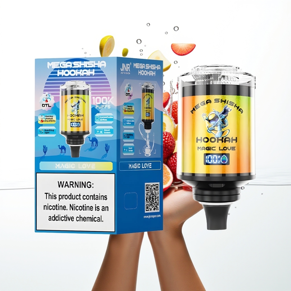 JNR Mega Shisha Hookah 100K Laualülitus Maagiline Armastus