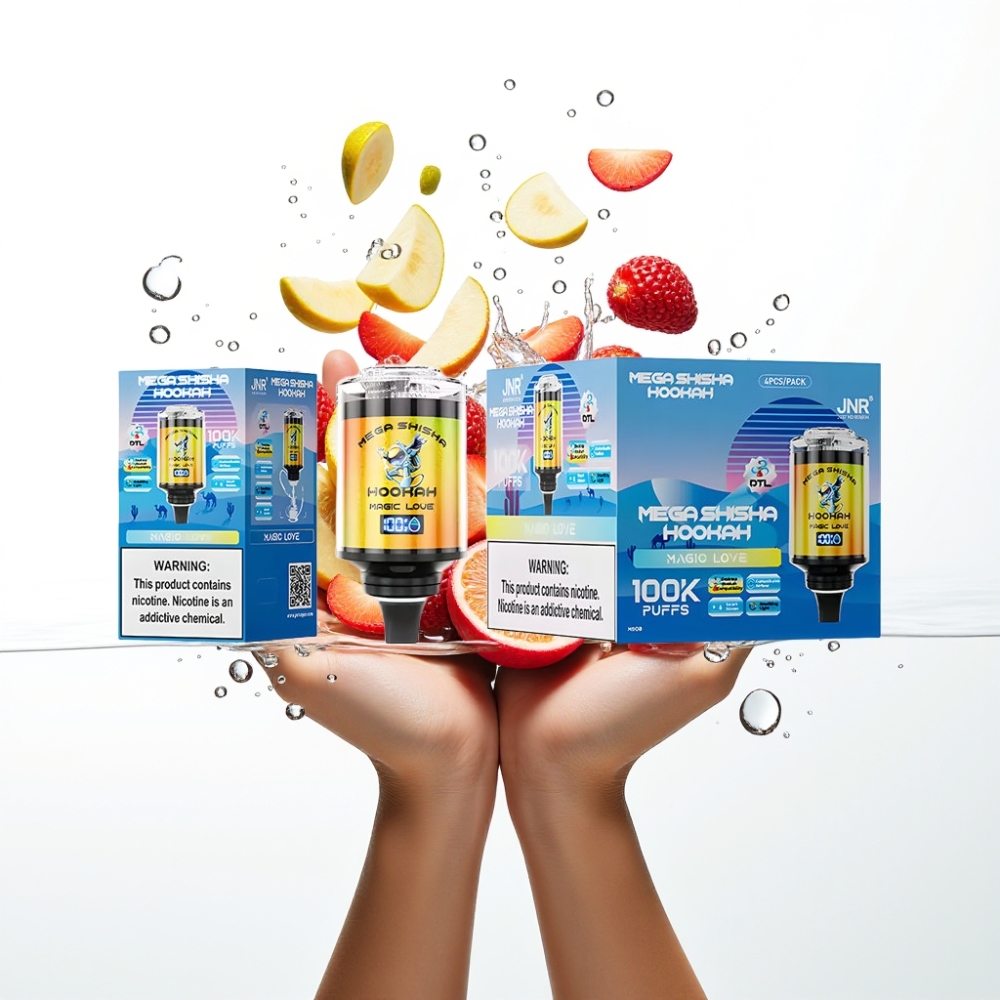 JNR Mega Shisha Hookah 100K Laualülitus Maagiline Armastus