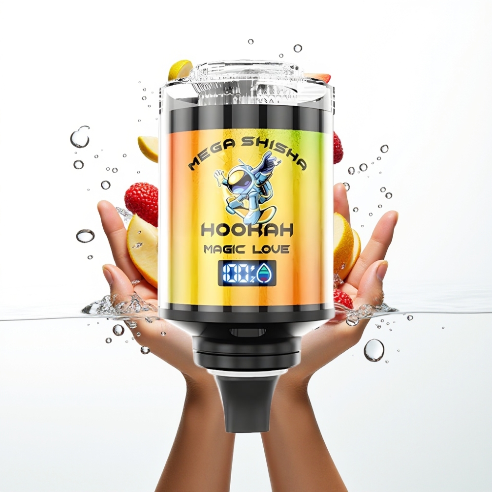 JNR Mega Shisha Hookah 100K Laualülitus Maagiline Armastus