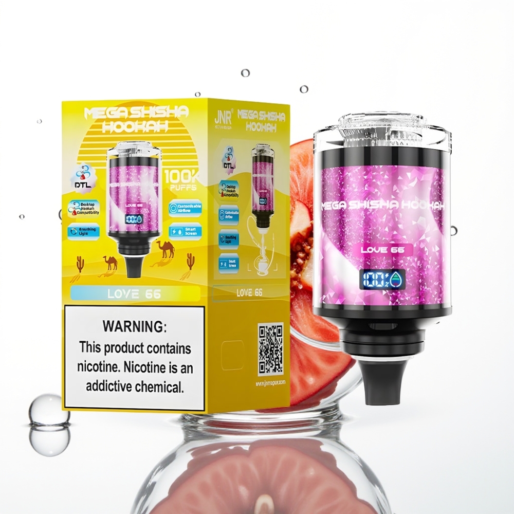 JNR Mega Shisha Hookah 100K Lauaühilduvus Armastus 66
