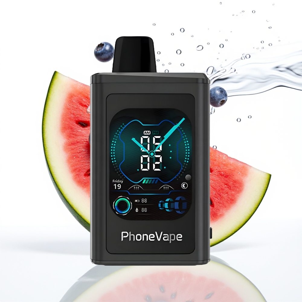 JNR PhoneVape 30000 puffs Bluetooth Mustikas-Arbuus Laaditav