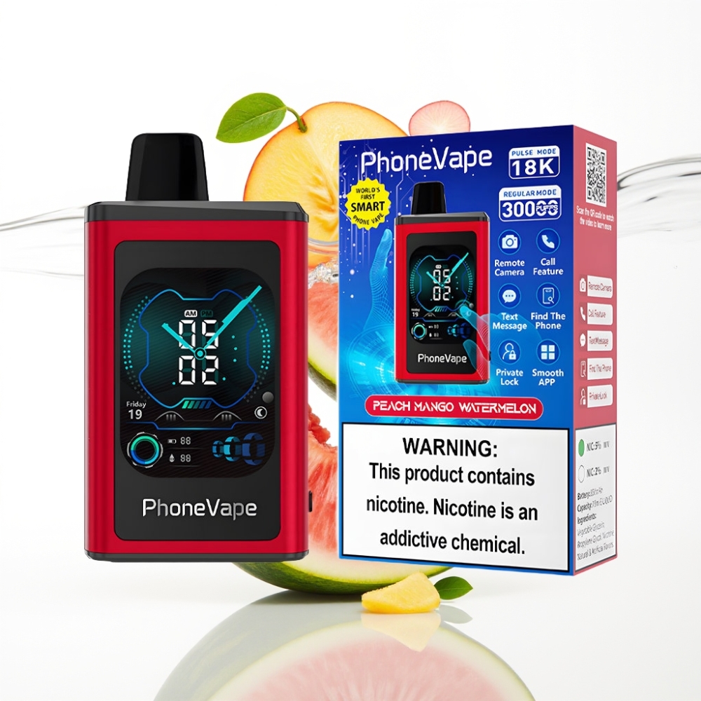 JNR PhoneVape 30000 sügavat tõmmet laetav virmalisrežiim apiga juhitav magus-piimal-melon