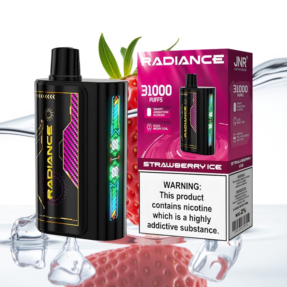 JNR Radiance 31000 Soodsad Puffid Maasikajää Disposable Vape