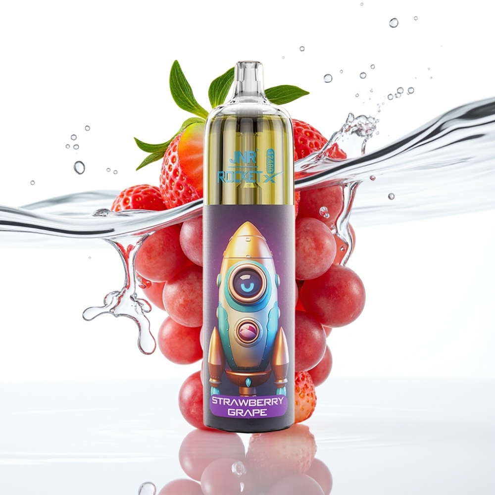 JNR Rocket-X 12400 Puhud Emaigutav Õhuvool RGB Maasikad Viinamari